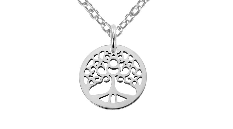 Collier arbre de vie acier