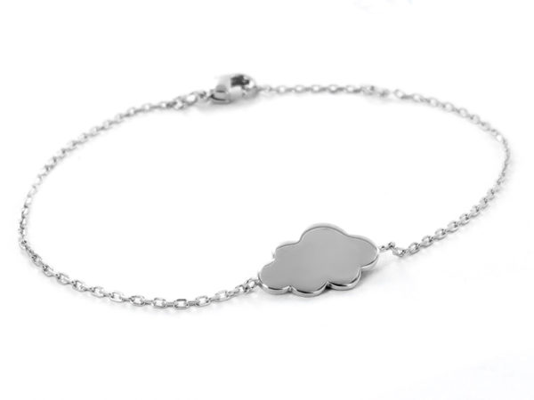 Bracelet nuage argent 925 à personnaliser - Bijoux de Mode