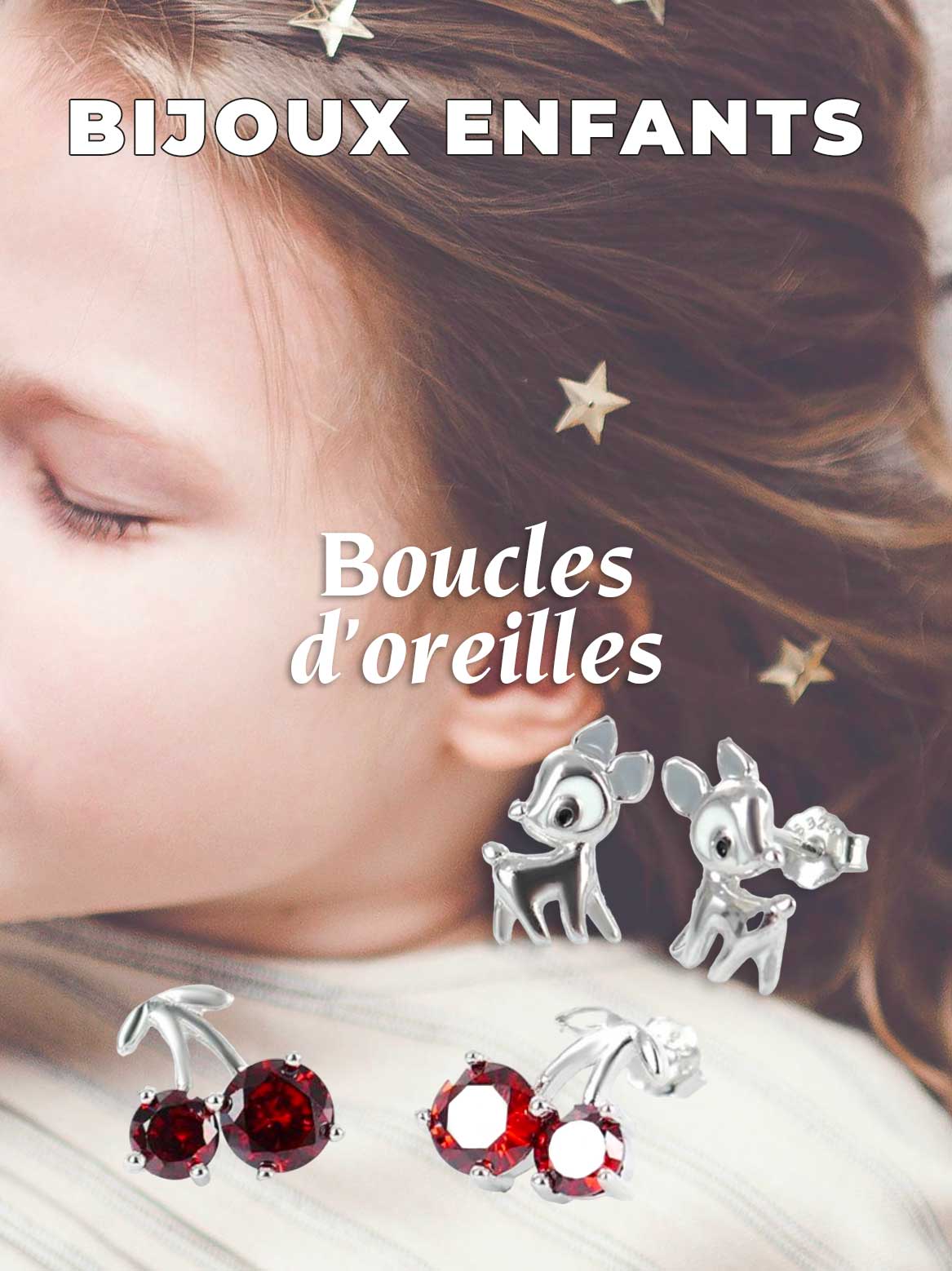 bijoux discount Boucles d’oreilles Enfant