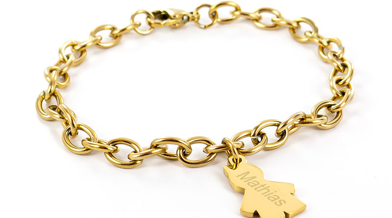 Bracelet chaine garcon GOLD