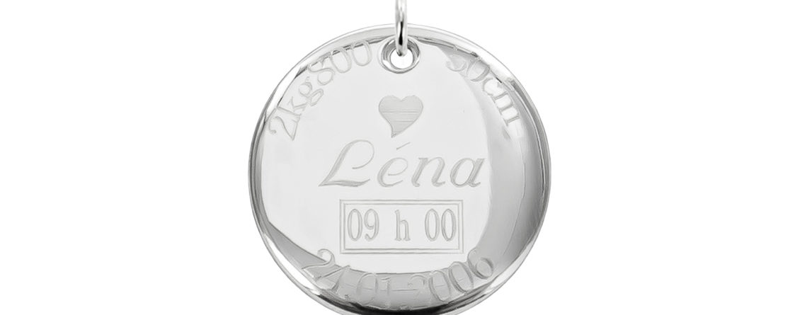Ma 1ere Médaille de Naissance pour Maman