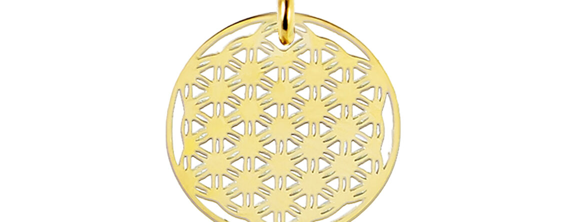 Pendentif "Fleur de Vie" 15 mm
